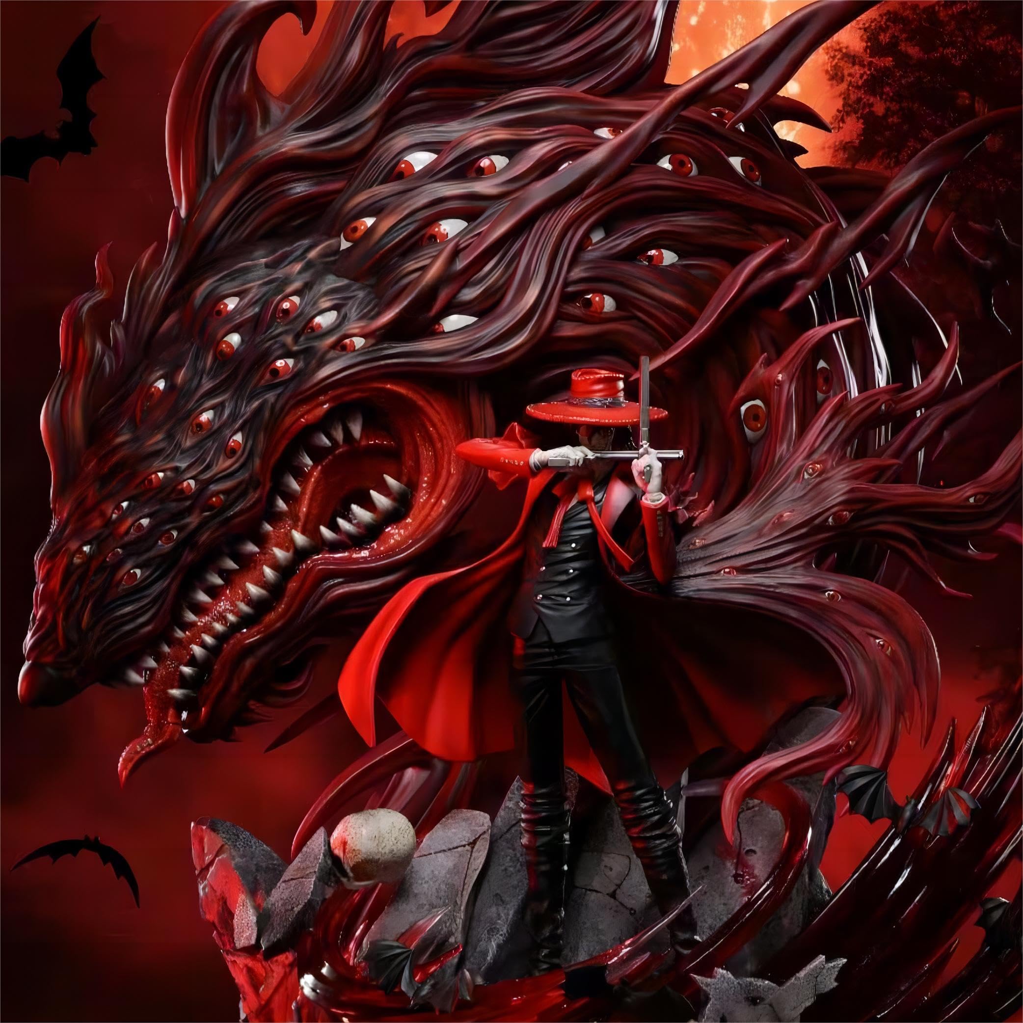 Amazon.co.jp: DAMoshen(マジンガー) アーカード 阿卡多 フィギュア