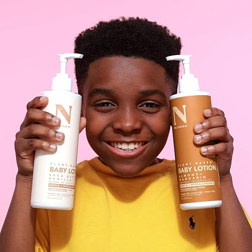 Miniatura 7 de Dr. Natural Loción hidratante para bebés - Loción de manteca de karité para recién nacidos y niños - Loción corporal para piel sensible - Manteca de
