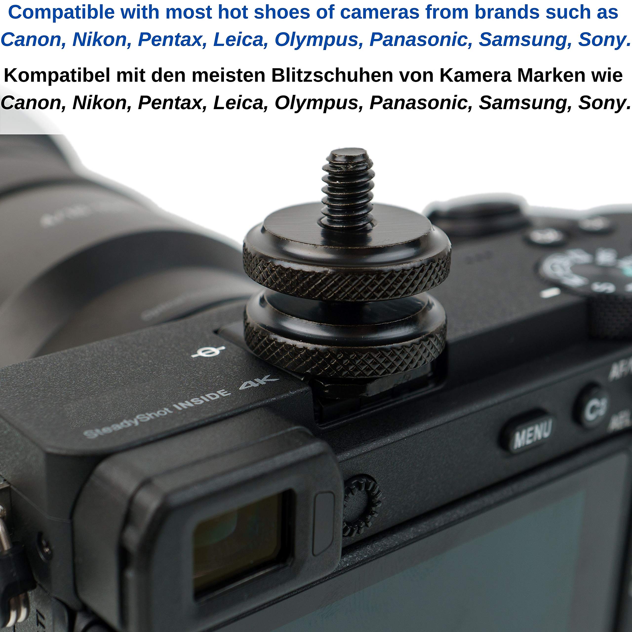 Support De Flash Pour Appareil Photo En Forme De L Double