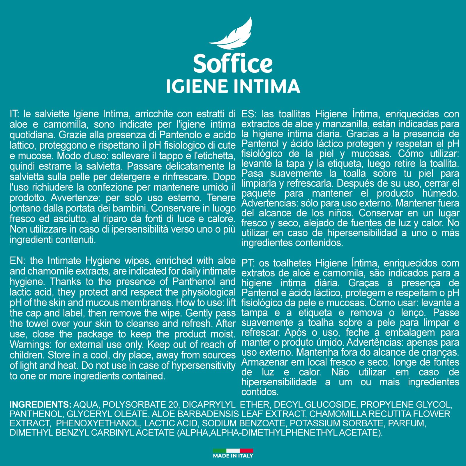 Higiene íntima: Toallitas húmedas - 20 uds. con Pop-Up, papel higiénico húmedo y toallitas desinfectantes