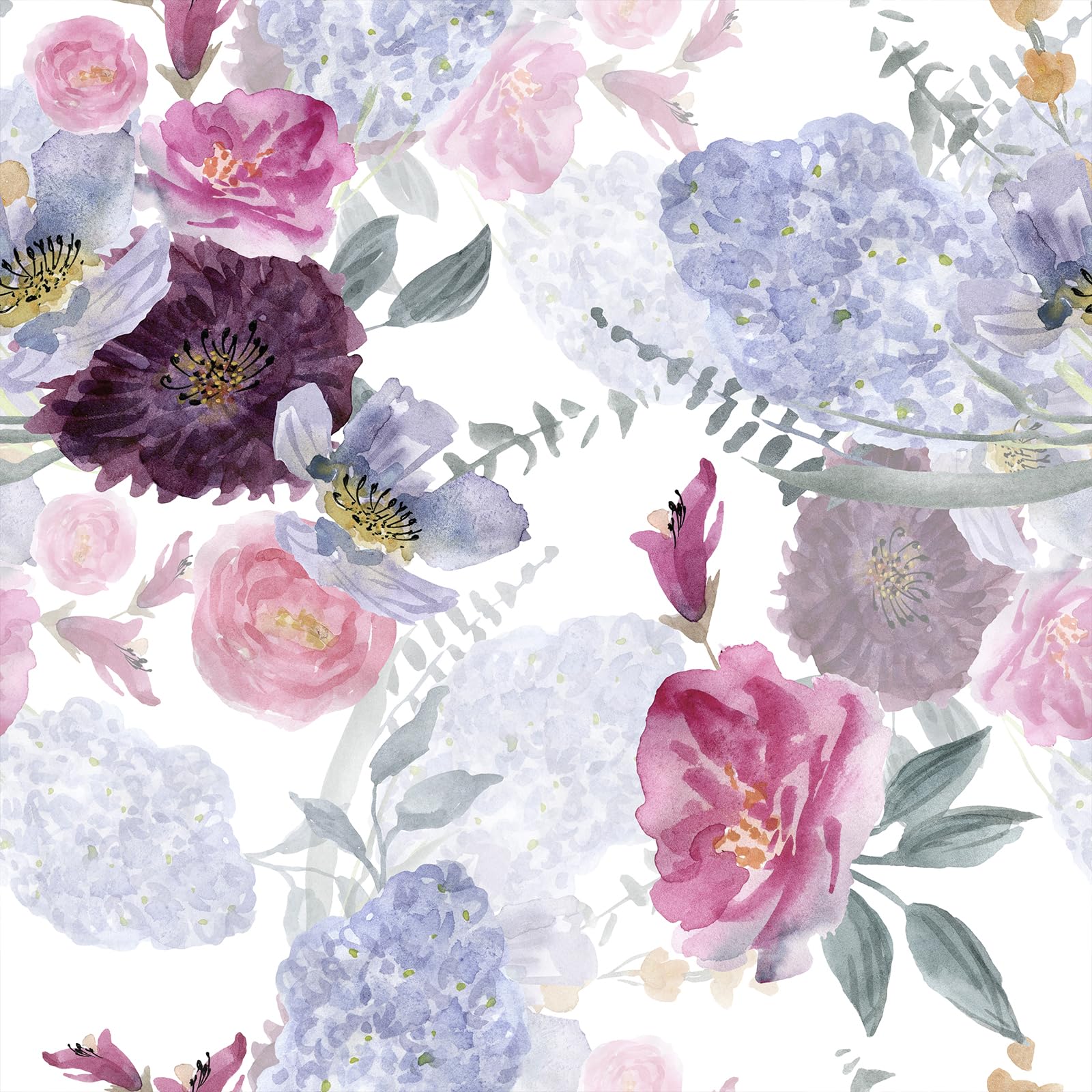 Papier peint floral pivoine pour sublimer les meubles de chambre