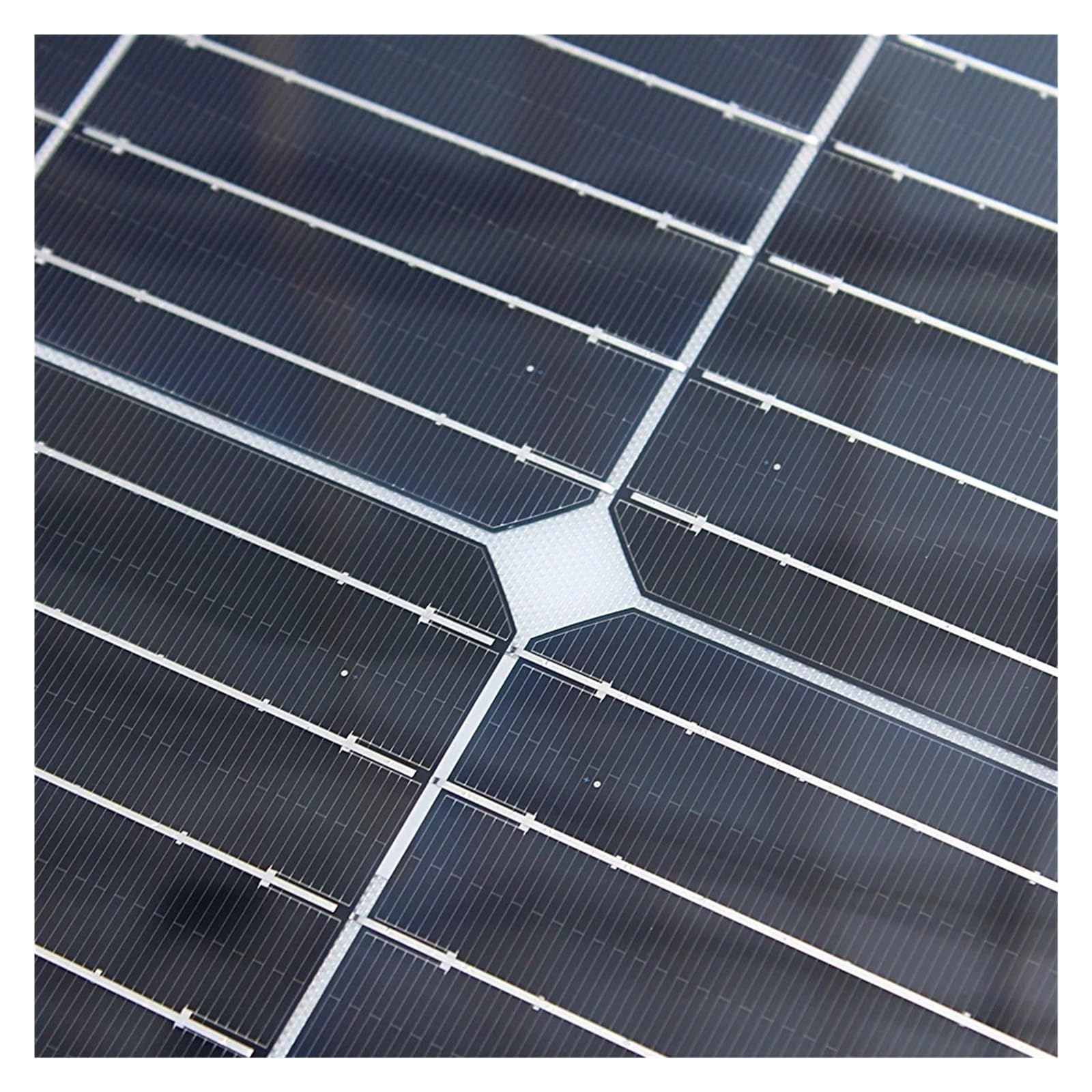 Panneau Solaire Flexible, Panneau Solaire Étanche Monocristallin 18V