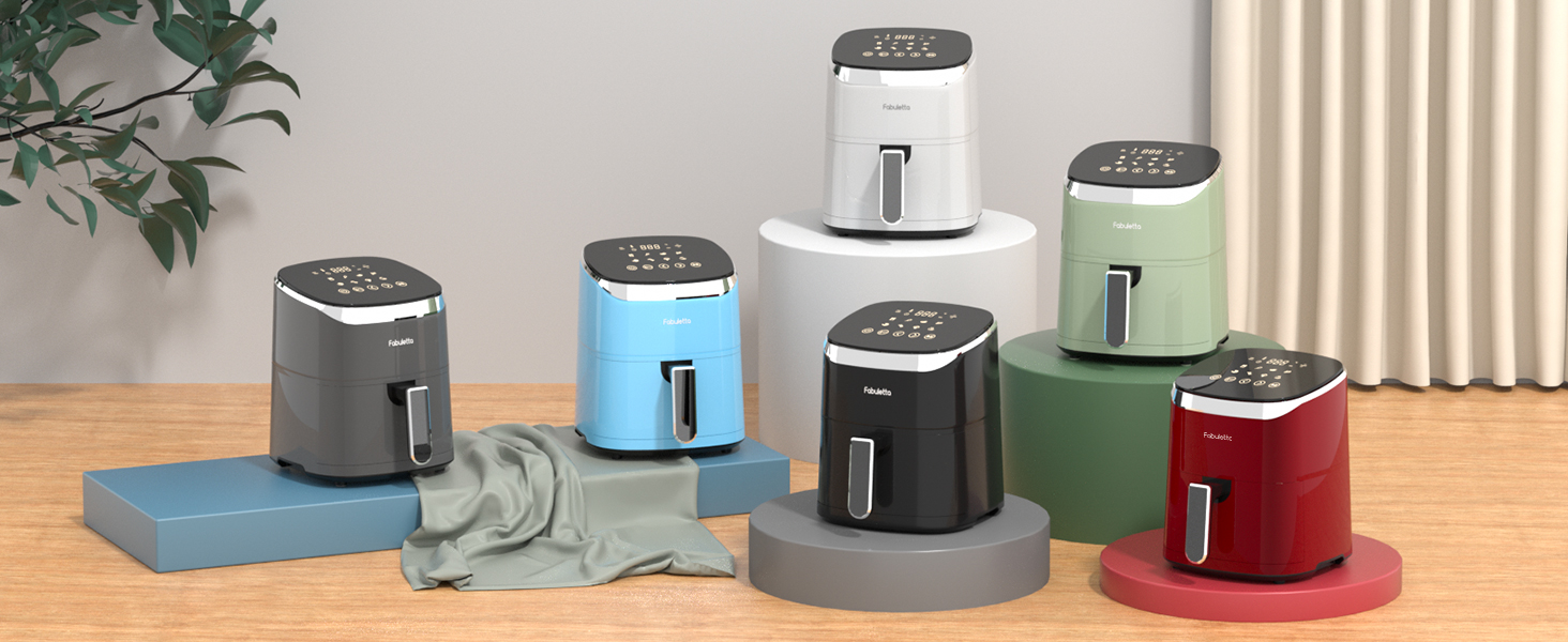 Fabuletta Friggitrice Ad Aria 4L - 1680W 9 Funzioni Digitale