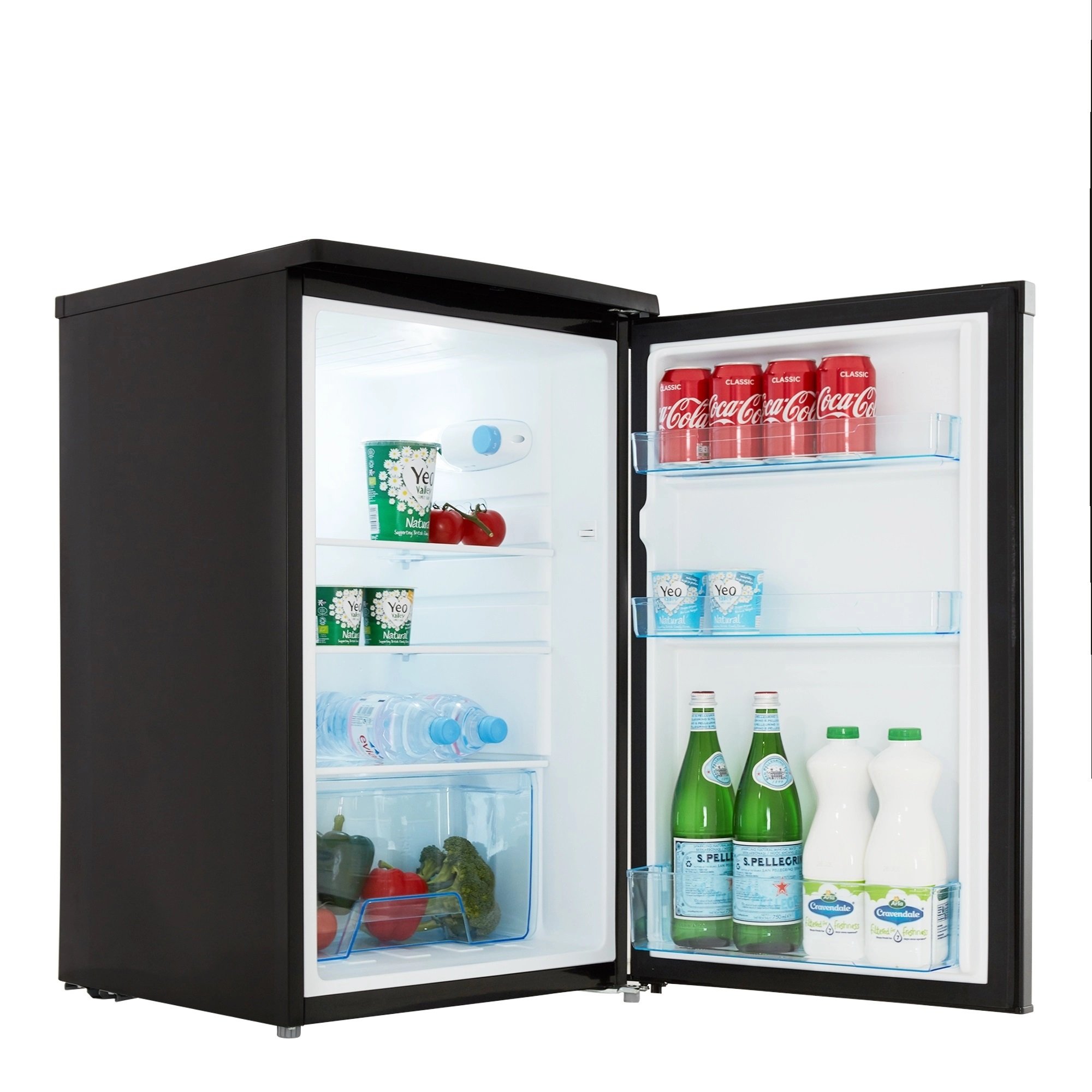 Cookology Freestanding Undercounter Larder Fridge (50cm, Black) Buy