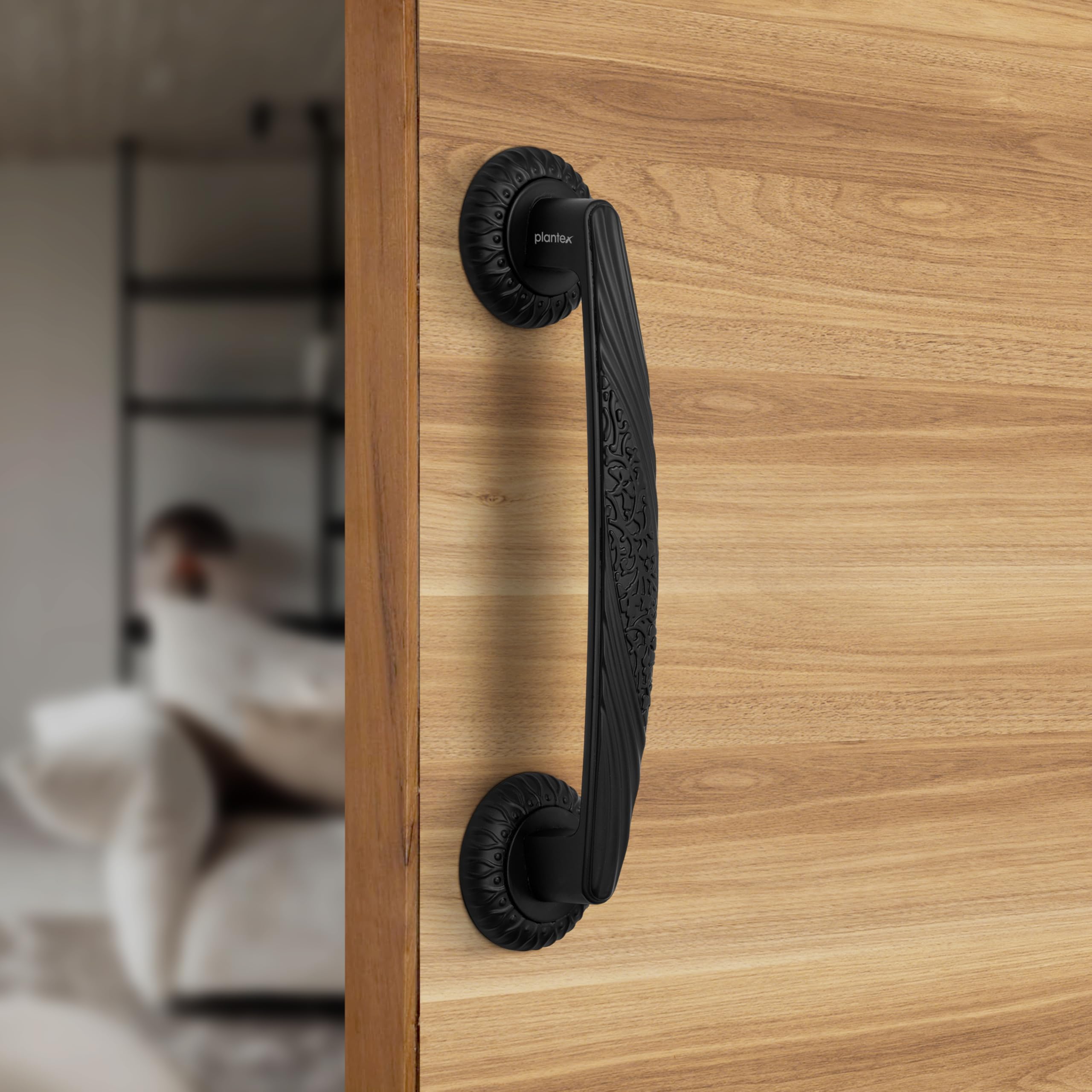 Plantex Door Handle/10 Inch Main Door Handle/Handle for Wooden Door/Pull-Push Door Handle/Door Accessories/3 Years Warranty (Pack of 1, Brass Antique) — Amazon image 9