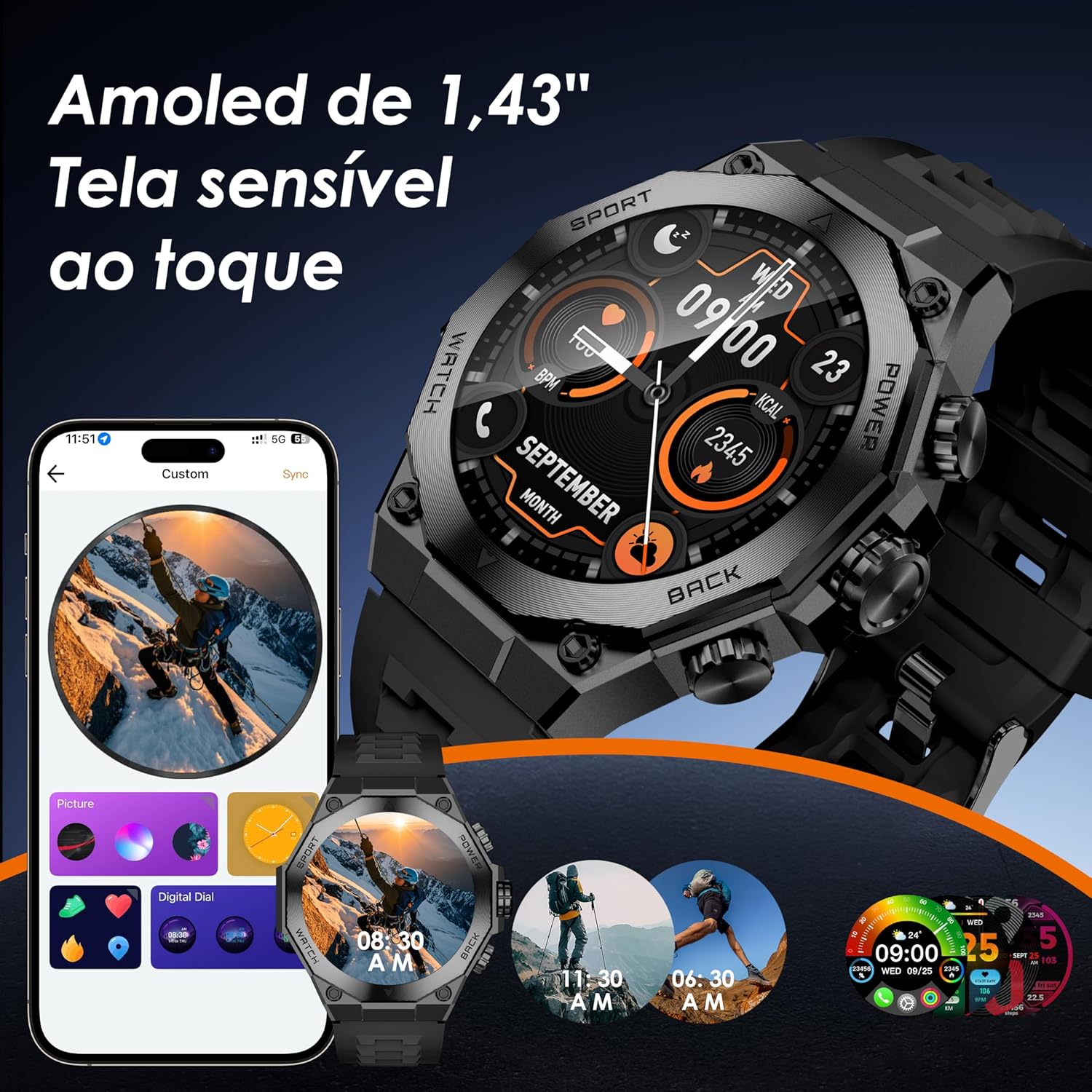 Review AURAFIT Smartwatch: a tecnologia que transforma seu treino e estilo de vida 6