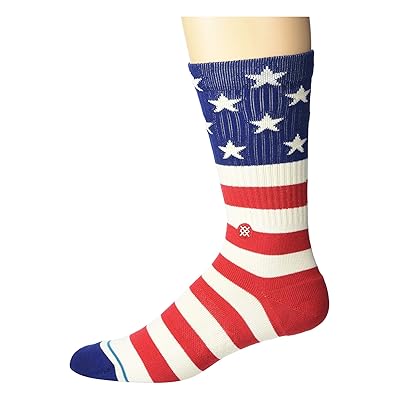 Stance The Fourth St Crew Crew Cut Socks Shoes Red