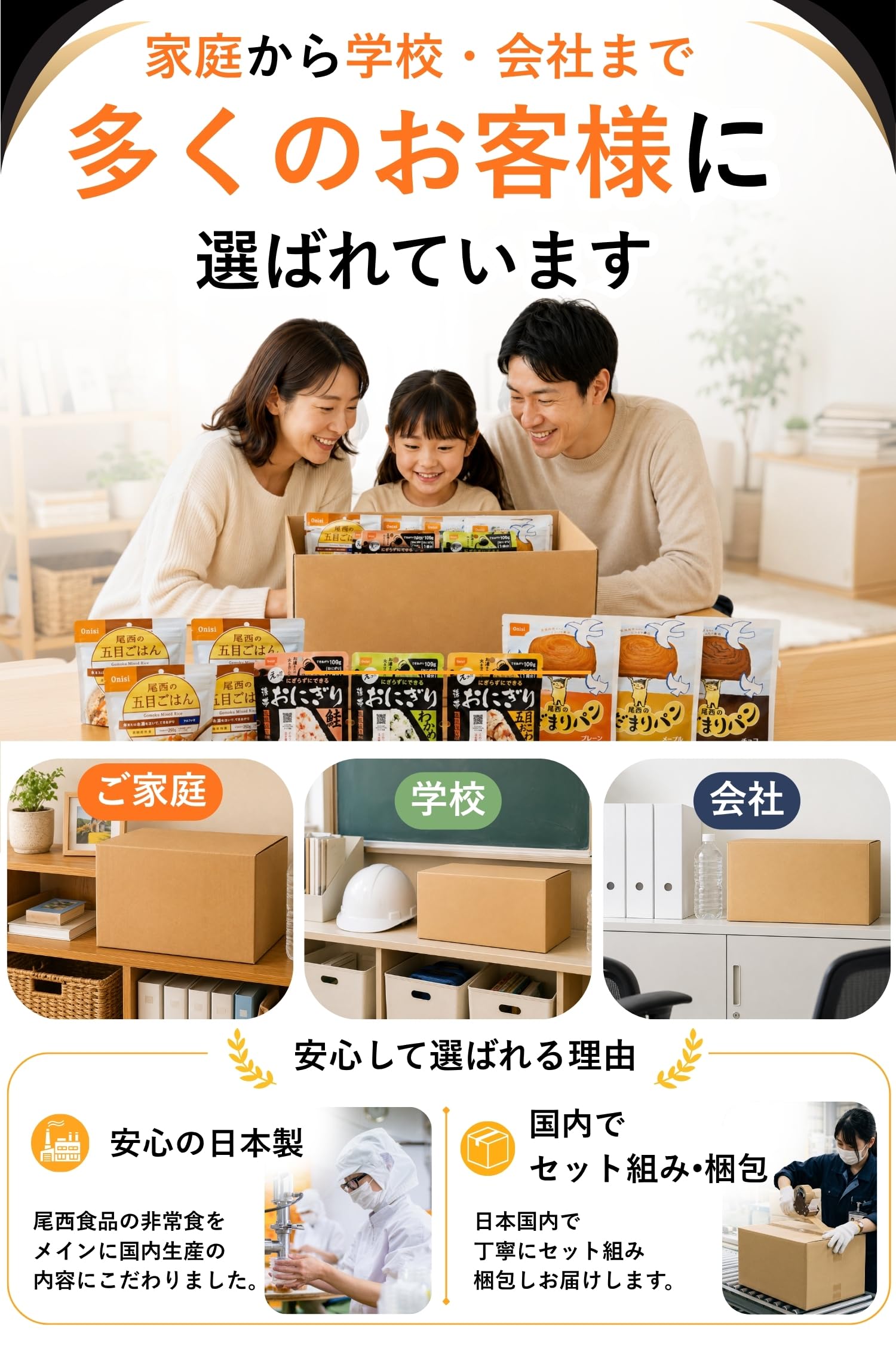 Amazon.co.jp: 【防災士×管理栄養士監修】非常食セット 4人用 3日分 計