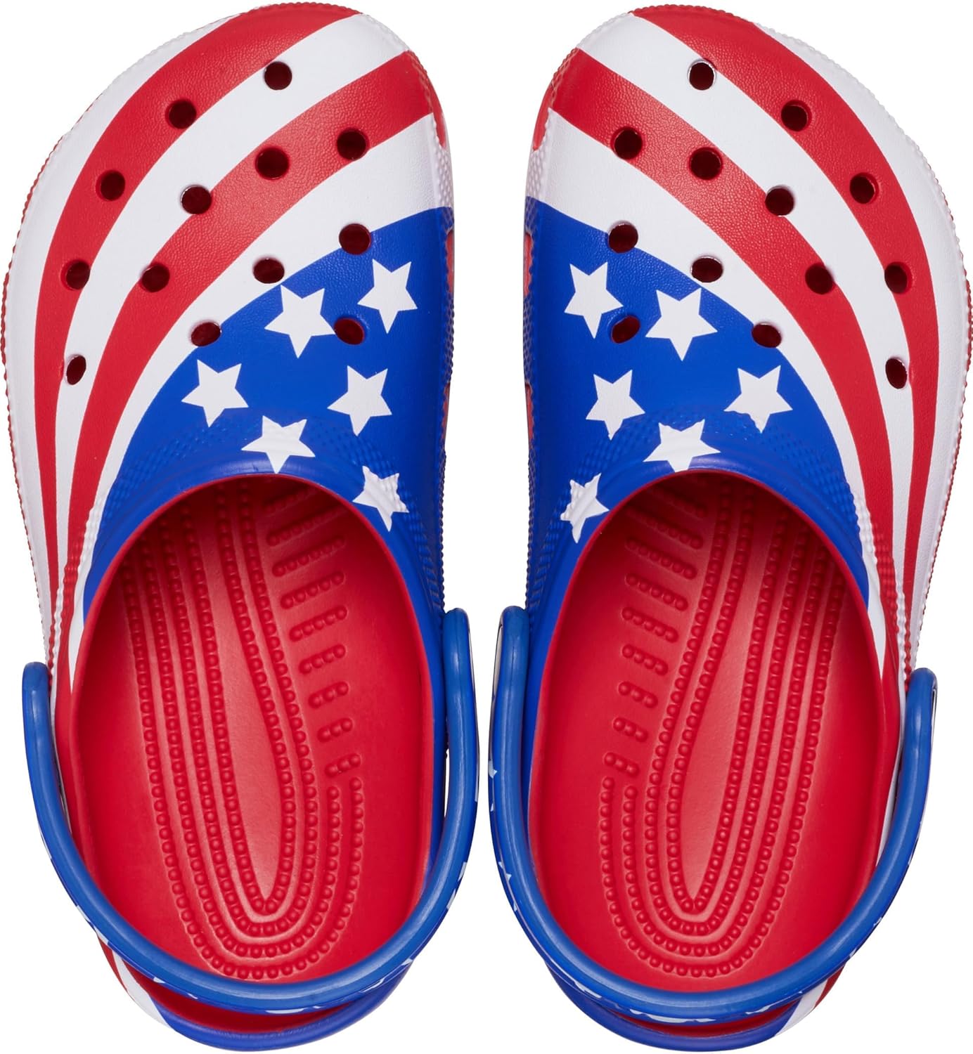 Crocs Unisex-Child Classic American Flag Clogs (Toddler/Little Kid/Big Kid) - Image 2