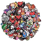 QYSEOFON Lot of 30, 50, 100pcs Kid’s Lovely Cartoon Shoe Charms Men Women Shoes Decoration for Boys Girls Birthday Gifts