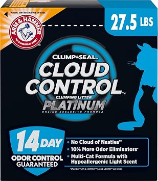 ARM & Hammer Cloud Control Platinum Cat Litter, 27.5 lbs
