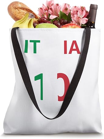 Flag Italia Tote Bag