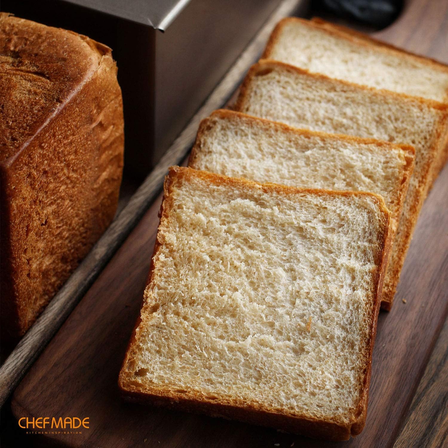 CHEFMADE Pullman Loaf Pan with Lip - Image 4