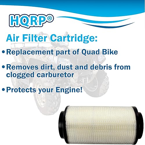 Miniatura 8 de HQRP 7080595 Reemplazo del filtro de aire para Polaris Sportsman 400 500 550 570 600 700 800 850 Scrambler Magnum ATV Parts
