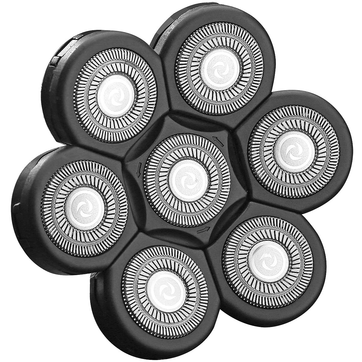 Buy WAHFOX 7D Upgrade 7 Heads Electric Shaver Bald Head Shaver