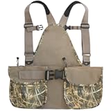 HUNTPAL Upland Hunting Vest Tactical Backpack with Game Pouch, Accessory Pockets, Adjustable Chest Strap and Waist Belt