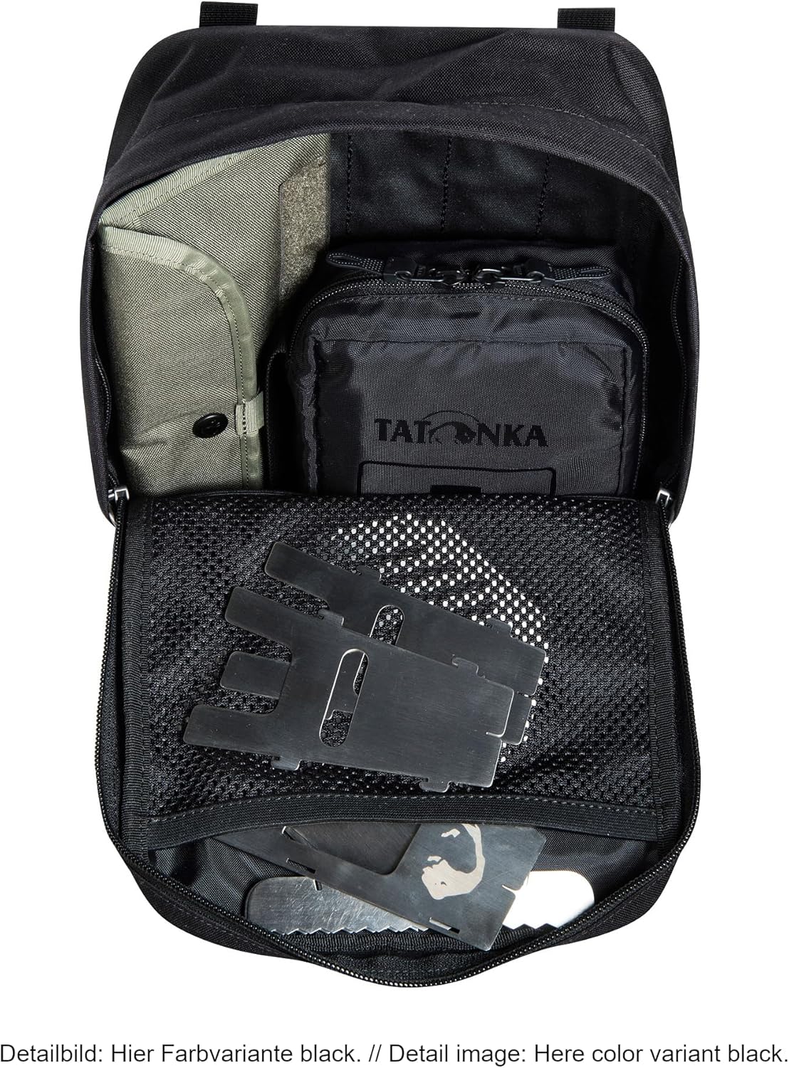 Tatonka Additional Pocket, Stone Grey Olive, 8 Liter