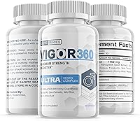 Vista 2 de MURAM Vigor 360 Ultra Complex Elite Series Vigor360, Vigor 360 Pastilla, máxima fuerza Vigor360ultra, paquete de 2 botellas, suministro de 60 días