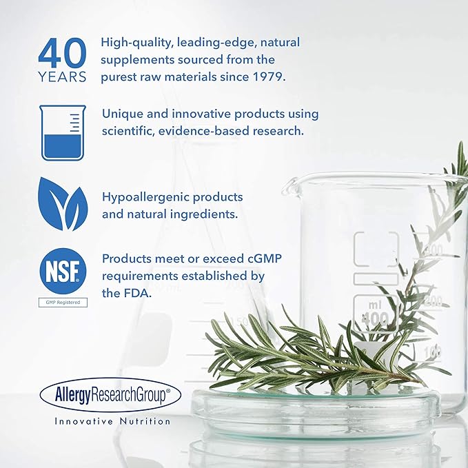 Allergy Research Group Super D3 Suplemento Alimenticio 60 Cápsulas miniatura 6
