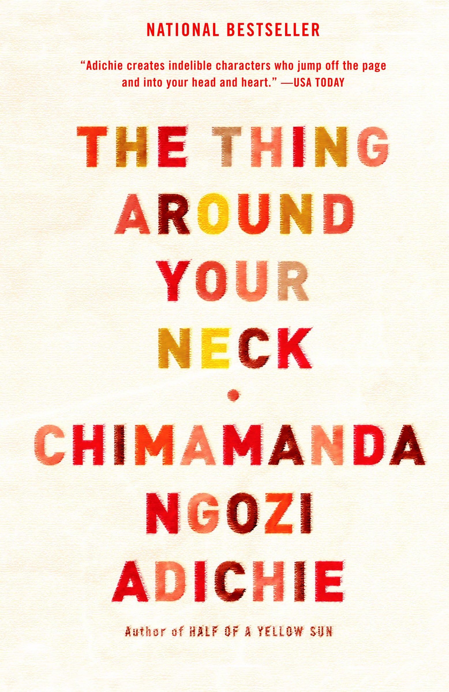 Buy The Thing Around Your Neck โ BookShops.in