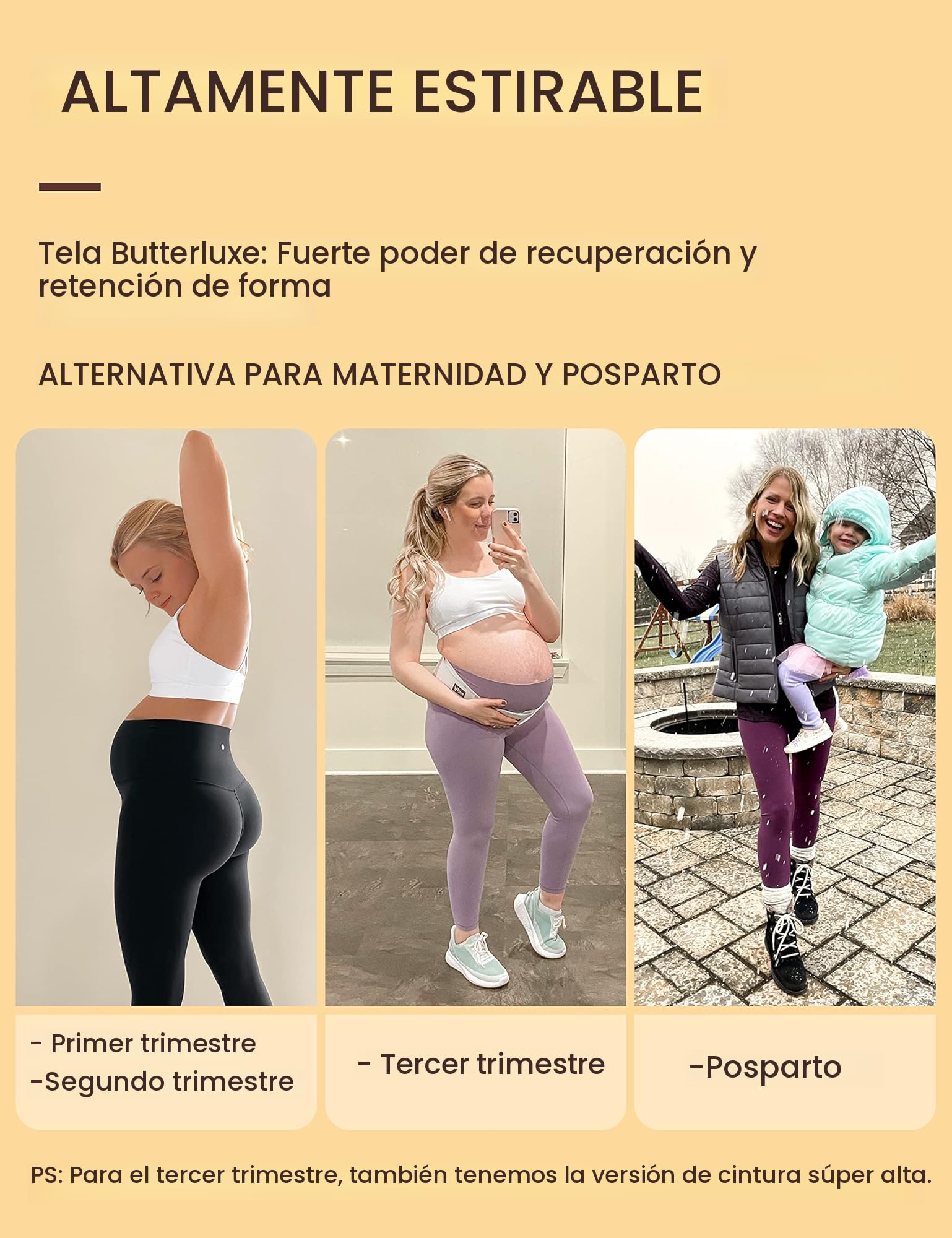 CRZ YOGA Mujer Butterluxe Leggings - 64cm Mallas de Yoga Cintura Alta Suaves y Elásticas Opacas para Deporte Gimnasio