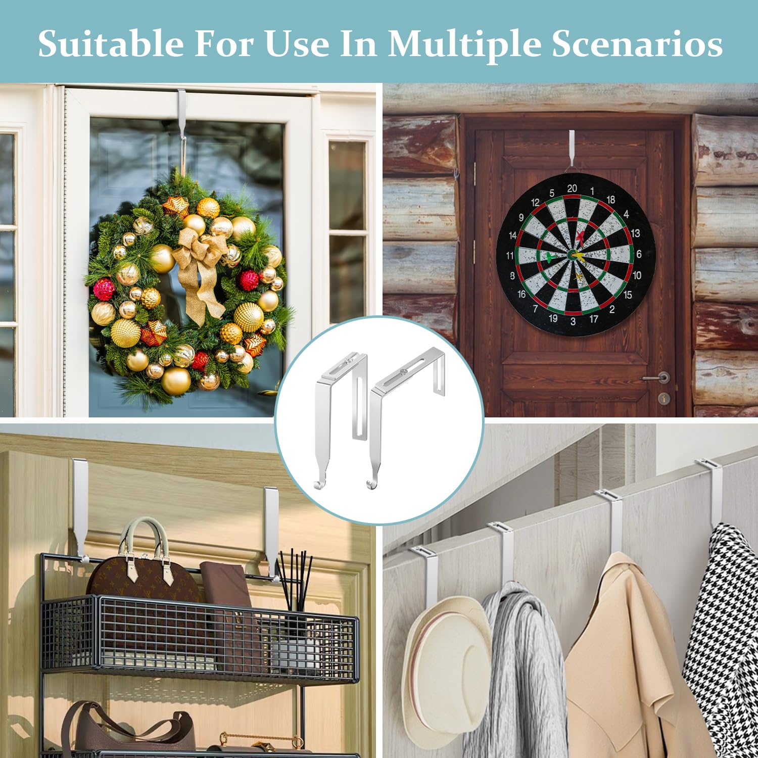 Cubicle Picture Hangers 8 Pack Adjustable Cubicle Universal Partition Hanger  Set Metal Black Cubicle Hooks Door Mirror Hangers Adjusted Fit 1 3 8 Inch 3  1 2 Inch Thickness O Cubical Accessories For Work, image size:1500x1500