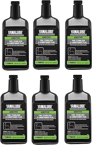Miniatura 2 de Yamaha Yamalube Estabilizador de combustible y acondicionador (2 unidades) 32 onzas, #ACC-FSTAB-PL-32