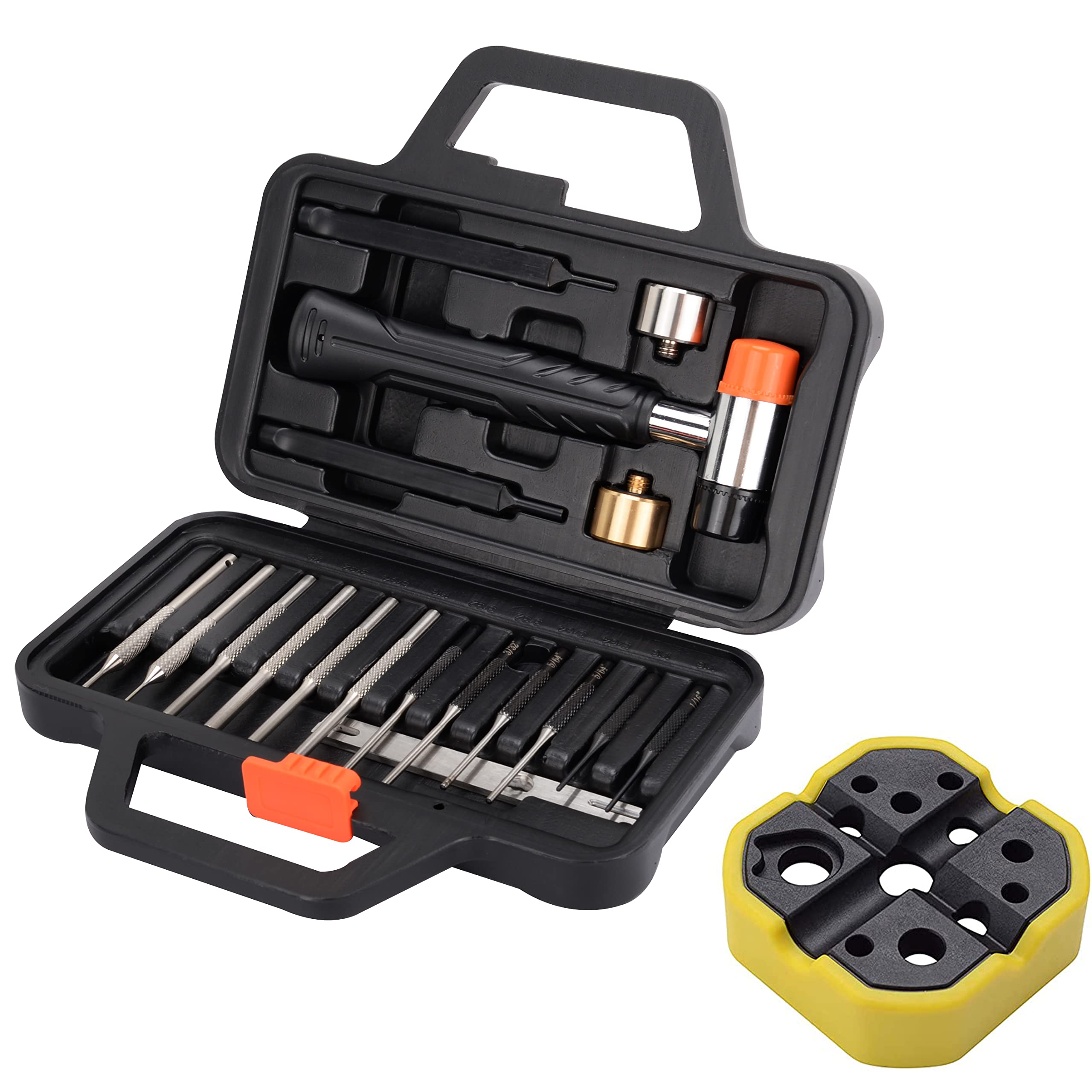 Buy Pridefend Punch Set with Bench Block,Punch Set in High Durability