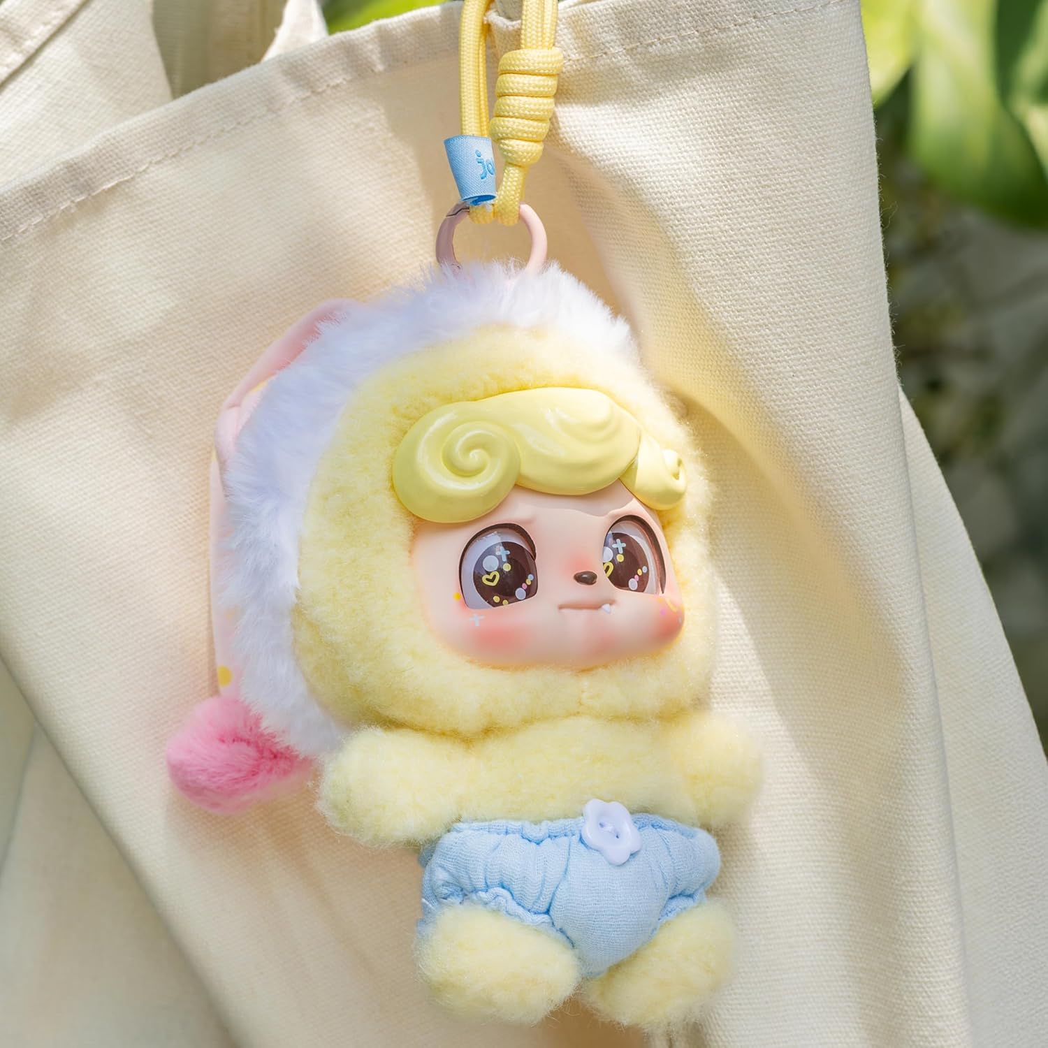 POP JOY Plush Blindbox Q.Kid Fairy Tales Series Plush Mystery Toy Kawaii Vinyl Stuffed Keychain Figure Cute Pendant Gift Blind Box for 3+ Single Box