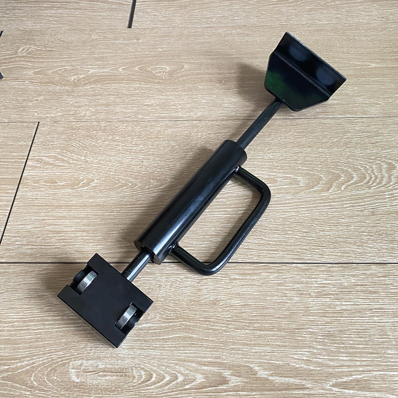Barra di trazione per pavimenti in laminato – Estrattore per plancia di installazione, barra di trazione per pavimento, per finitura in calcestruzzo, costruzione di casa in legno duro, battiscopa e
