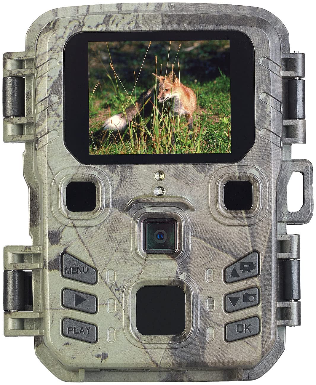 VisorTech Wildkamera WLAN-2K PIR Nachtsicht 6 Monate Stand-by App IPX5