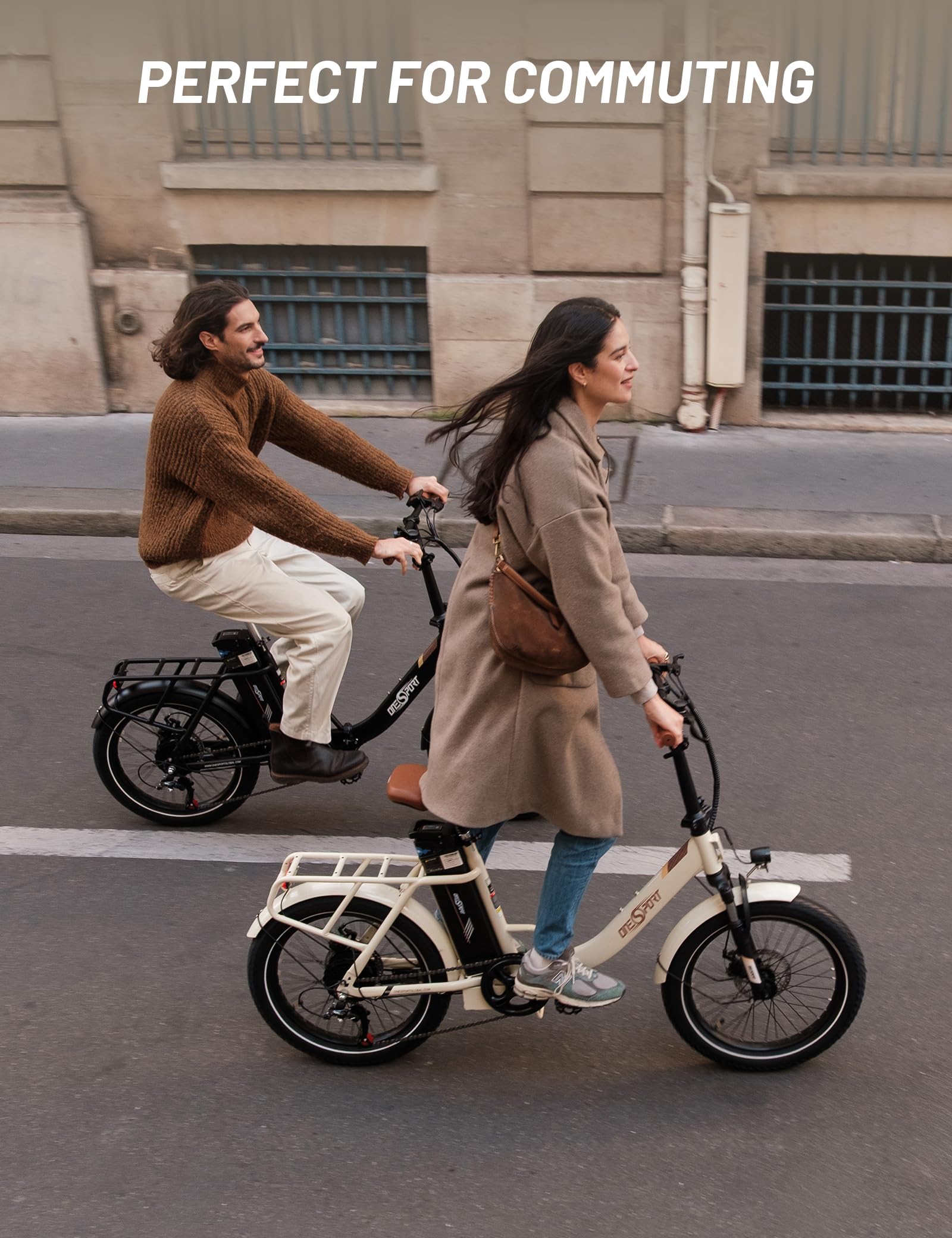 ONESPORT OT16-2 Klapprad E-Bike, E Bike 20 Zoll mit 250W Motor und 48V 17Ah Abnehmbaren Akku, Geschwindigkeit 25km/H, LCD-Display und Bluetooth Connect, Fahrrad Elektro Für Stadtpendler