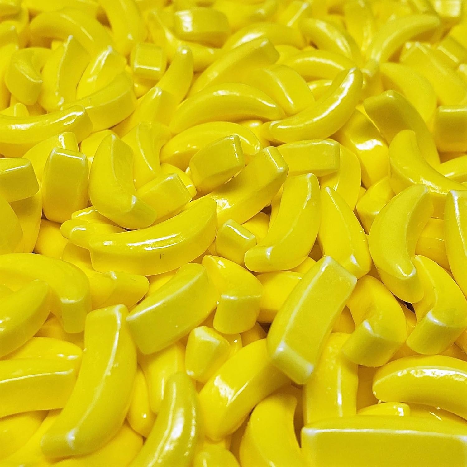 Candy Retailer Bananarama Banana Shaped Candy 1 Lb