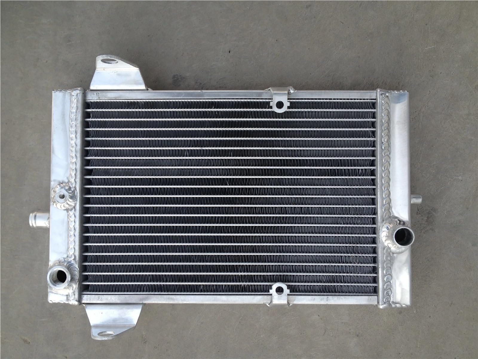 estaw Chłodnicy Pasuje do Kawasaki KFX700 KFX 700 2003 2004 2005 2006 2007 2008 2009 Aluminiowa chłodnica chłodnicy Chłodzenie płynu chłodzącego chłodnicy oleju