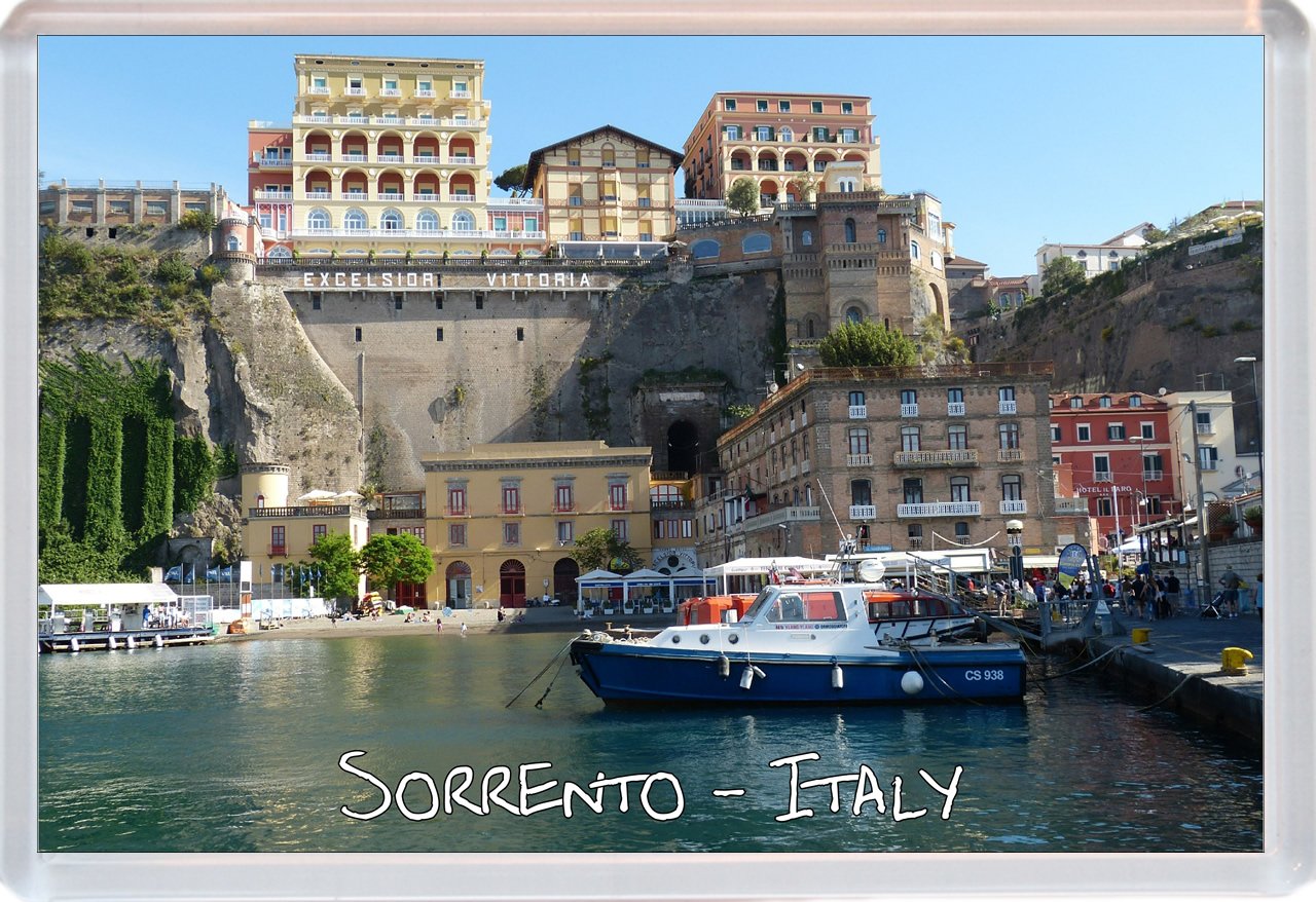 Sorrento - Italy - Jumbo Fridge Magnet ID289