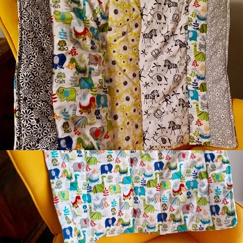 Miniatura 7 de PLANTIONAL Guata de Edredón de Algodón Natural 59 Pulgadas x 79 Pulgadas Peso Ligero Puramente Natural Para Todas las Estaciones Guata de Edredón