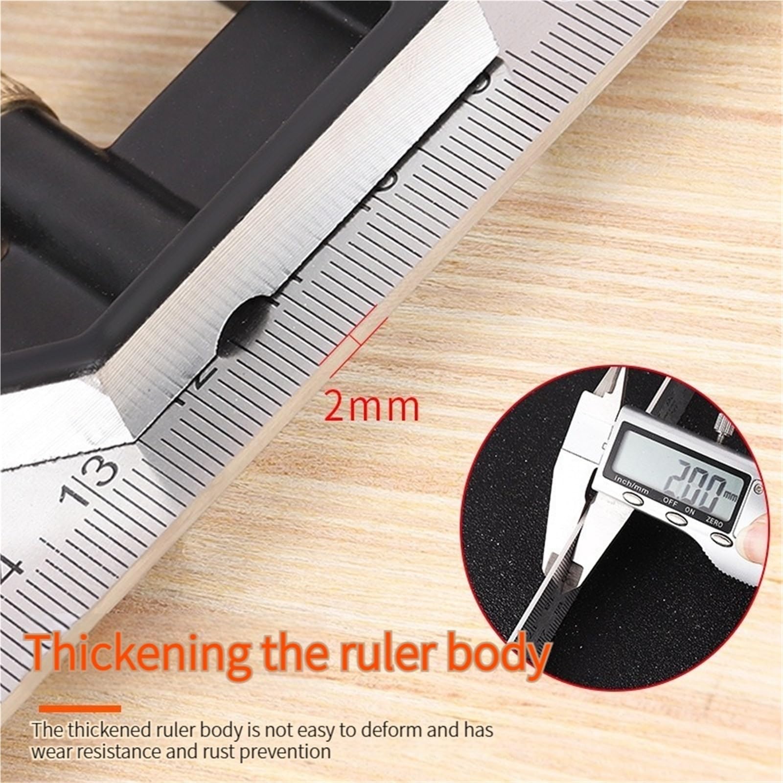 Règle de mesure réglable 3 en 1, 300mm, combinaison multiple, détecteur d'angle carré, outils de rapporteur 3 In 1 300mm Adjustable Measurement Equerre Menuisier