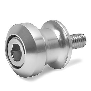 GRAND PITSTOP 8MM CNC Swing Arm Sliders Spools/Paddock Stand Bobbin (M10)