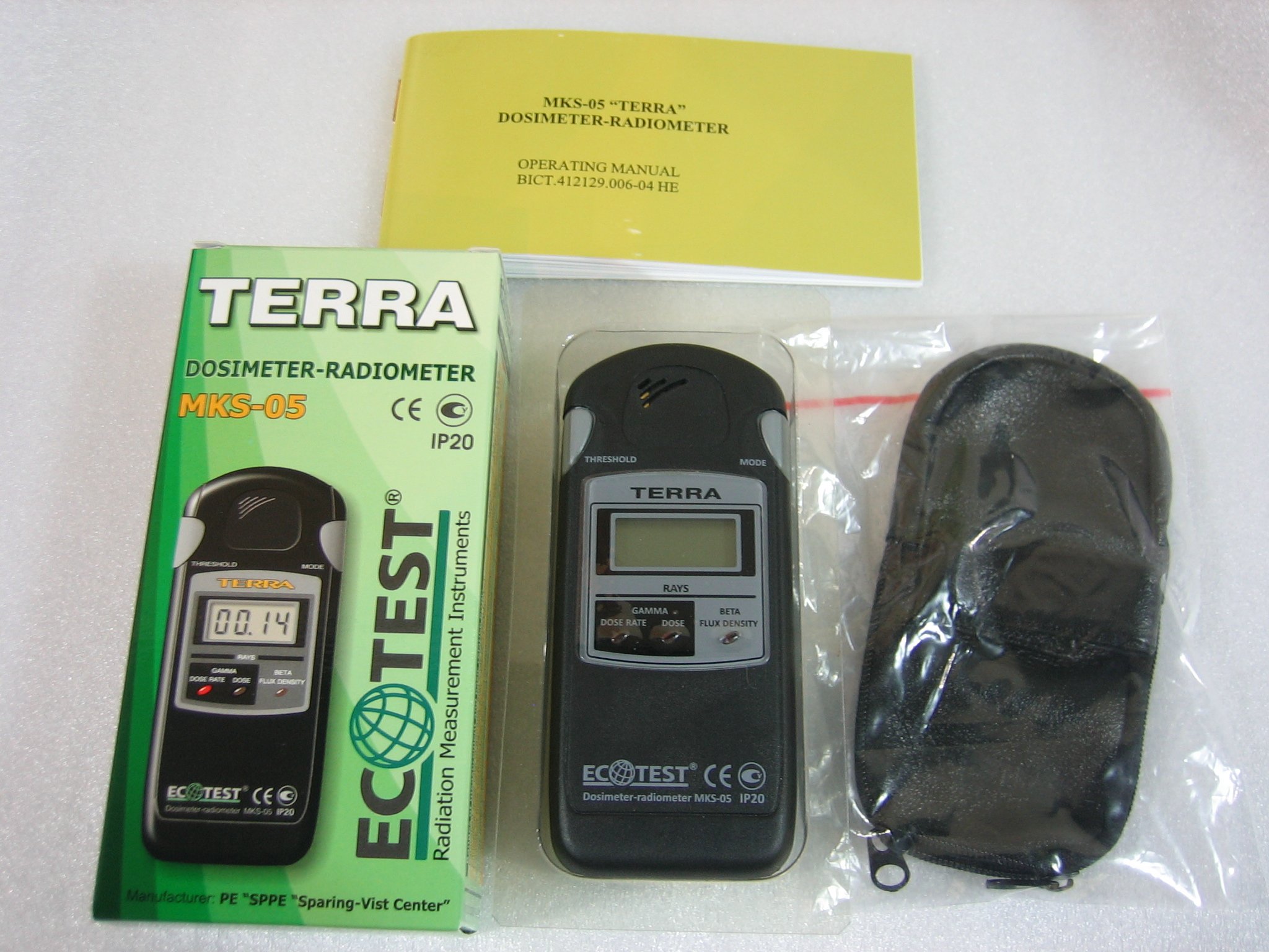Amazon.co.jp: ［MKS-05］TERRA ガイガーカウンター 放射能測定器 