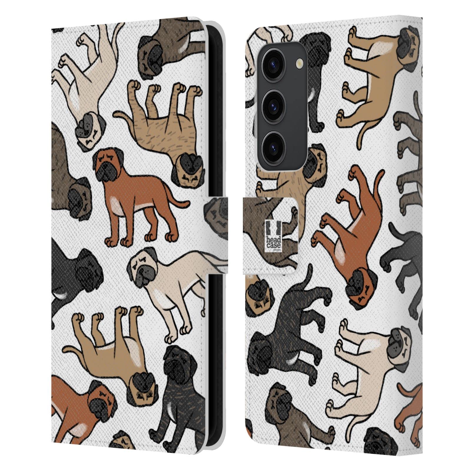 Étui Samsung Galaxy S23+ 5G Bullmastiff Head Case Designs - 7