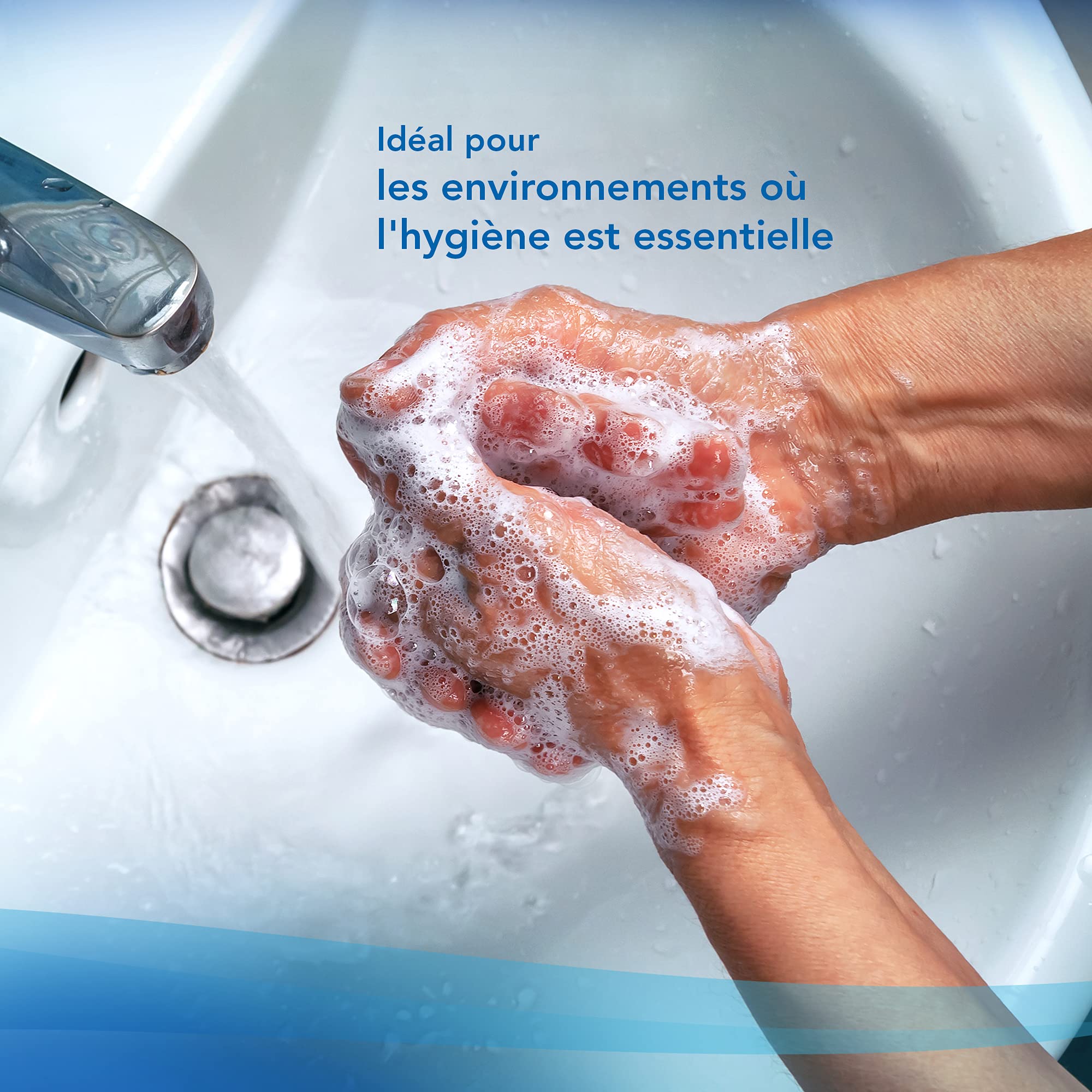 Scott® Essential™ 6340 Mousse Lavante pour les Mains 6340, Mousse Rose Parfumée, Lavage Fréquent, 6 Recharges x 1 Litre (6 Litres au Total)
