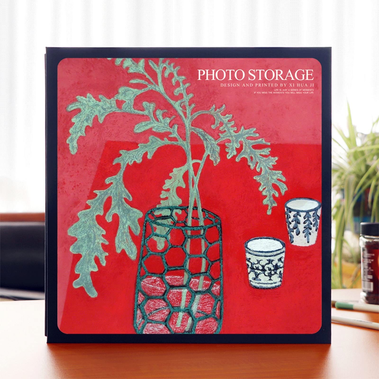 Álbum de Fotos Álbum de Fotos Autoadhesivas de Estilo Retro for Parejas Bricolaje Álbum de Souvenirs Hecho a Mano Álbum de Fotos del álbum Familiar Album de Fotos