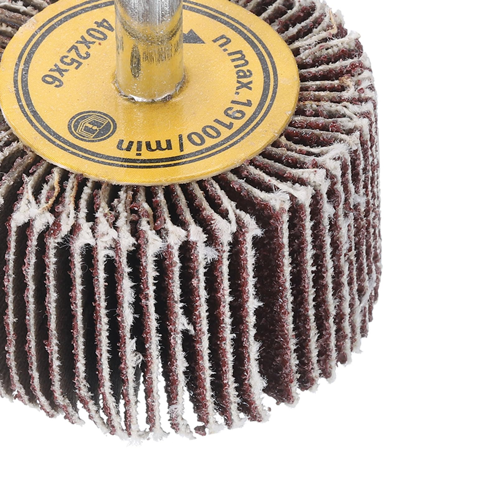 80 Grit Flap Wheels - Sanding Discs for Metal & Wood -4