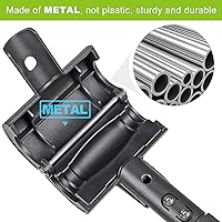 Vista 5 de Kipika Adjustable Dumbbell to Barbell Converter - EZ Curling Bar Adapter - Versatile Weightlifting Equipment for Home Gym