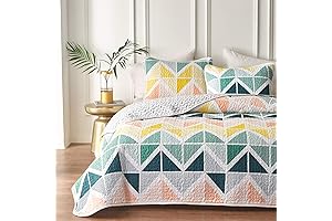 Twin Size Summer Quilt: Colorful and Refreshing