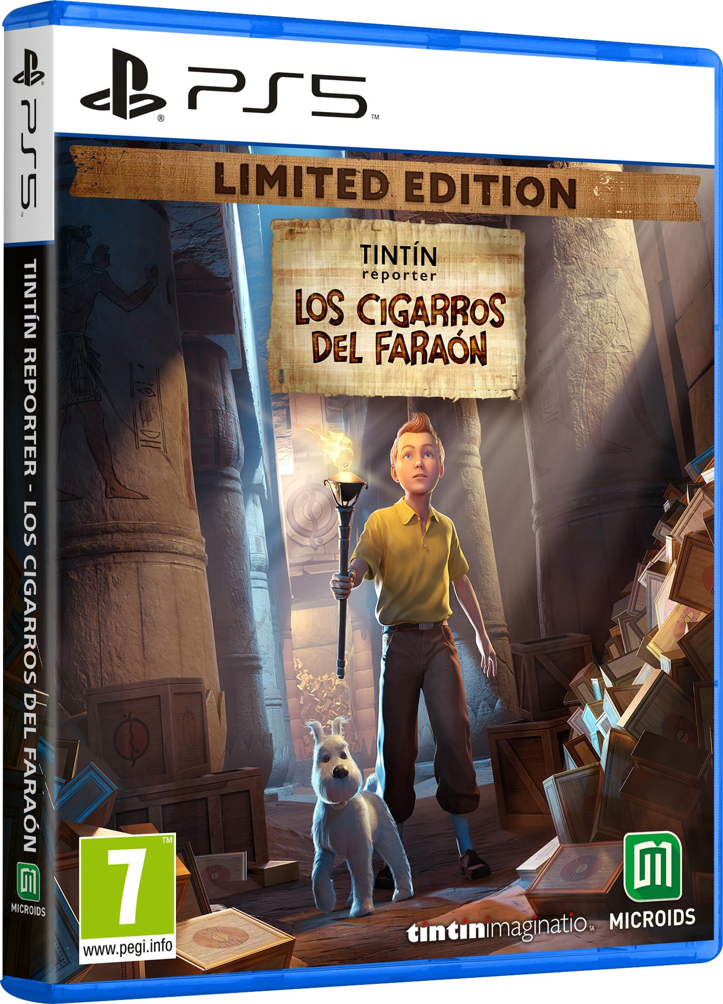 Tintin reporter - Los Cigarros del Faraón Limited Edition - PlayStation 5