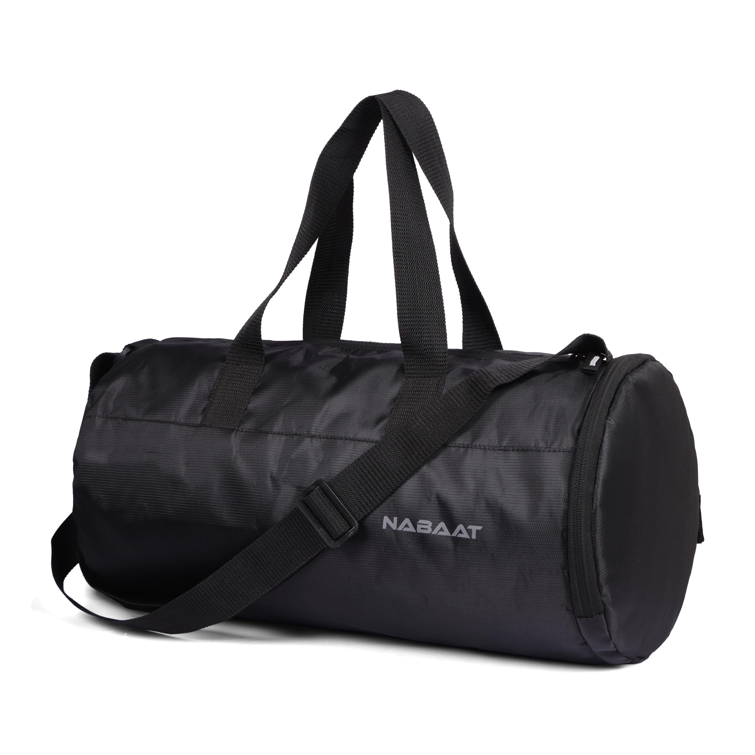 nabaat EliteFit Classic Gym Bag for Men & Women Sports Bag/Kit Bag with Separate Shoe Compartment (Black, GMB-BK-3)-picture-13