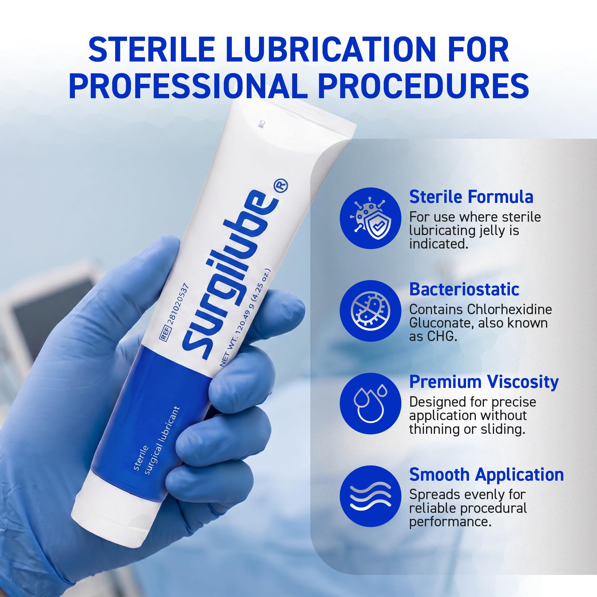 Surgilube Sterile Lubricant - Pack of 2 -2