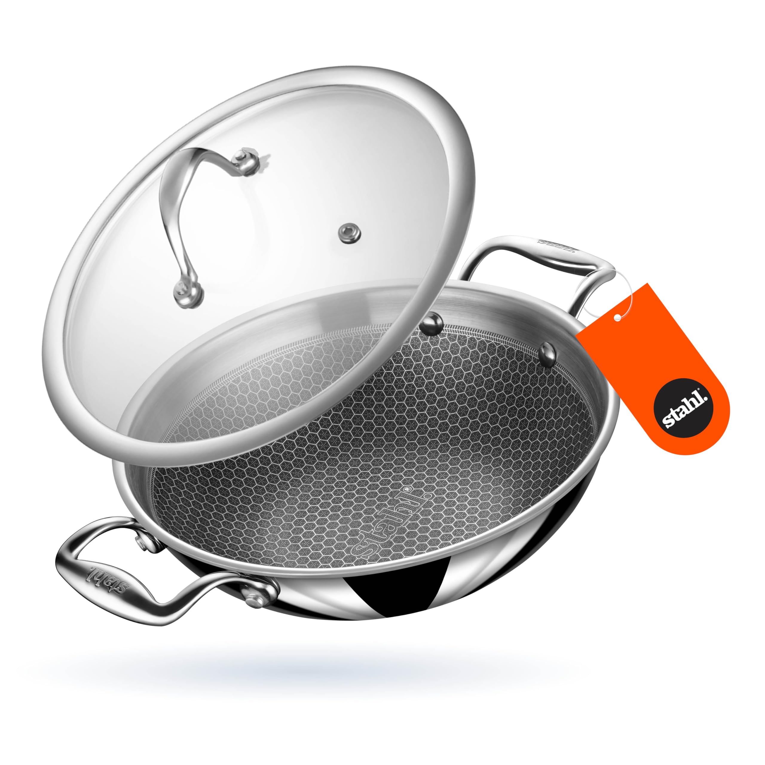 Stahl Hybrid Kadai - 3.3L Triply Cookware -1