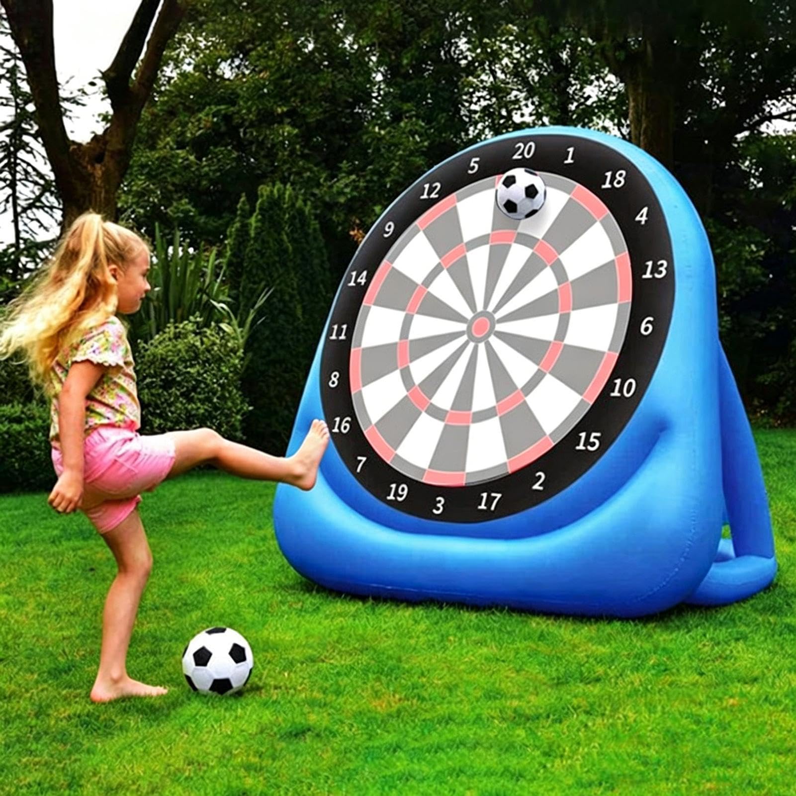 Inflatable Football Target 150cm – Soccer Target Dartboard Kid Dart Board 2